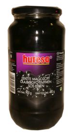Olajbogyó Fekete Magozott 935ml