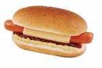 Baromfivirslis sajtos hot-dog 135g/1db